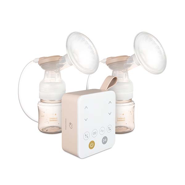 Canpol babies Pompă de san electrică dublă ExpressCare cu aspirator nazal 12/212