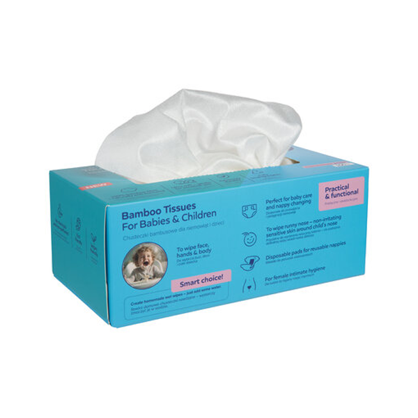 Servetele uscate din bambus pentru bebelusi si copii 100 buc 1/658, Canpol babies