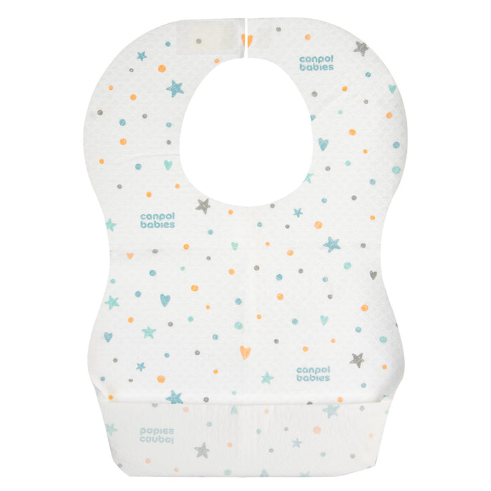 Bavete Impermeabile de Unică Folosință cu Buzunar, 10 buc, 1/800, Canpol babies