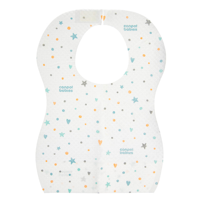Bavete Impermeabile de Unică Folosință cu Buzunar, 10 buc, 1/800, Canpol babies