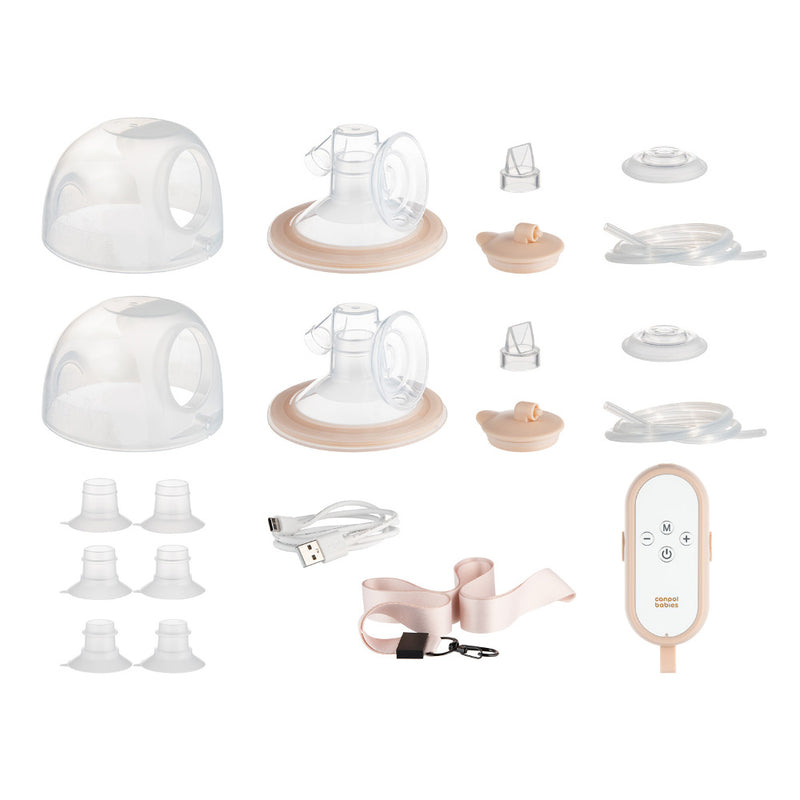 Pompa de San Dubla tip Scoica Poratbila in Sutien MilkShell 20/106, Canpol babies