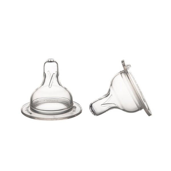 Canpol Babies Tetina Silicon Mini Pentru Biberon Cu Gat Larg 2 Buc Easystart 21/729