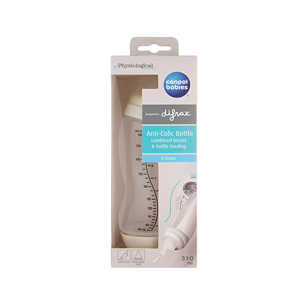 Canpol Babies Biberon Anticolici Cu Gat Larg S-Shape 310 ml Pp 24/200
