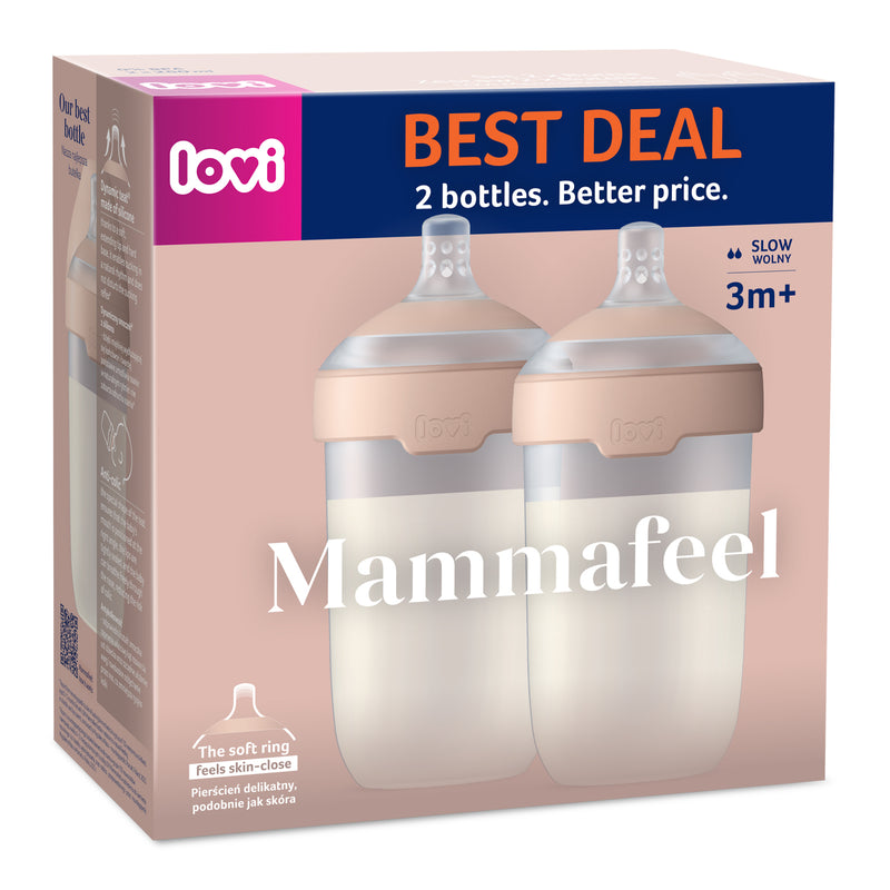 Biberon Mammafeel Pachet 2X250ml