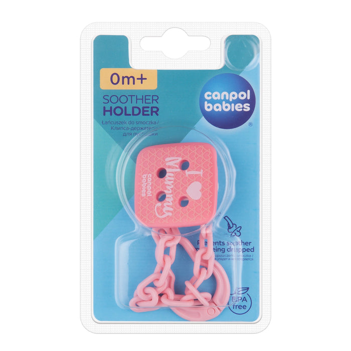 Lantisor Pentru Suzeta I Love Mummy - 2/434pin, Canpol babies