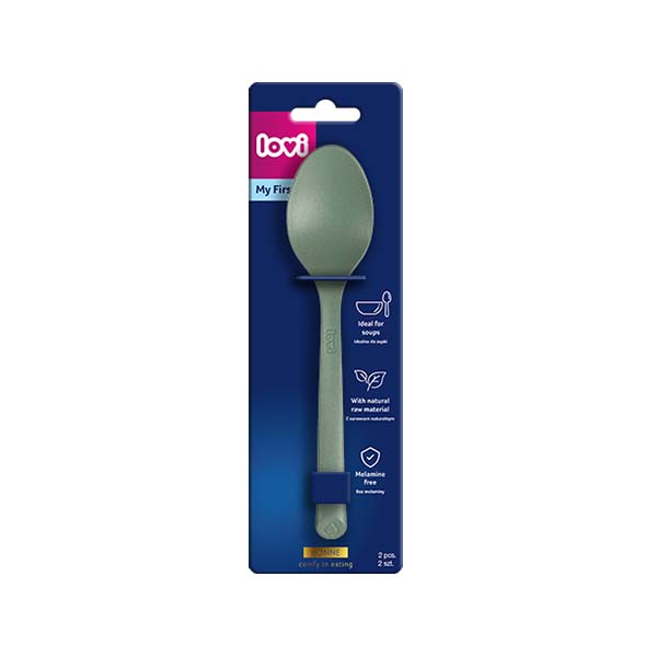 LOVI Set 2 lingurite pentru supa Pistachio 35/583_gre