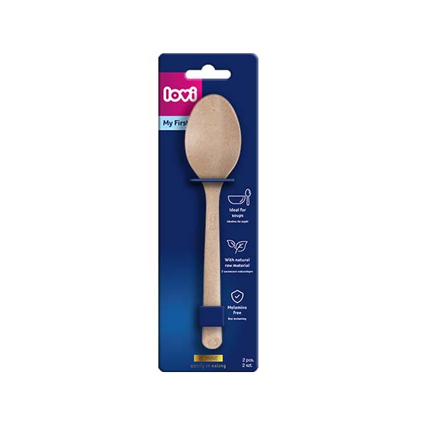 LOVI Set 2 lingurite pentru supa Granola 35/583_bei