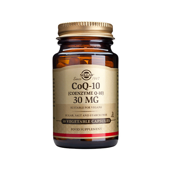 Solgar Coenzyme Q-10 30Mg Veg. Caps 30S