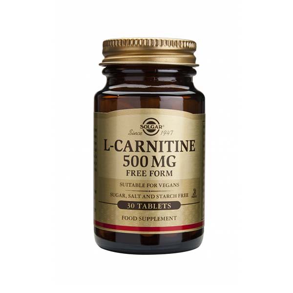 L-Carnitine 500Mg, 30tbs