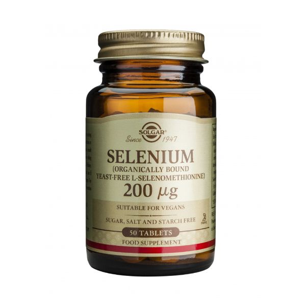 Solgar Selenium 200 Mg Tabs 50S