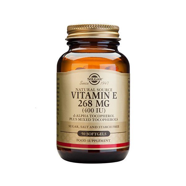 Solgar Vit. E 400 Iu Softgels 50S