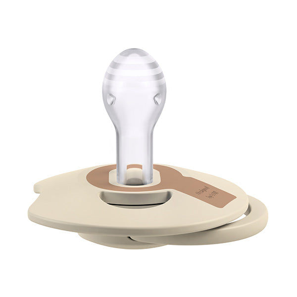 Suzeta silicon Dynamic PRIME Coconut/Ivory, 18+M 2 buc - 34/403, LOVI