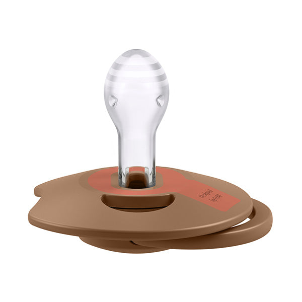 Suzeta silicon Dynamic PRIME Granola/Orange, 6-18M 2 buc - 34/410, LOVI