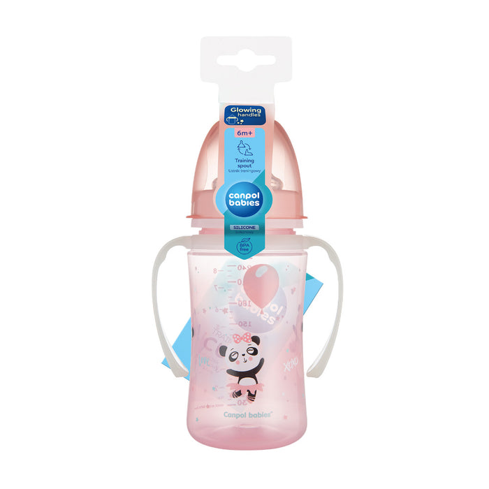 Canpol Babies Cana Antrenament Easy Start 240 ml Exotic Animals - 35/208_Pin