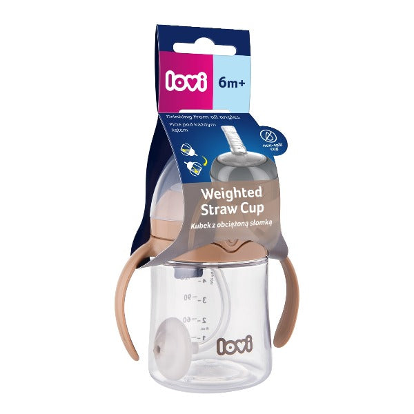 LOVI Prima cana cu pai 150ml Brown 35/363