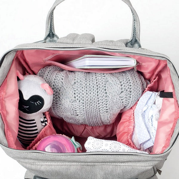Canpol Babies Rucsac MUM cu clips pentru cărucior 50/103_grey