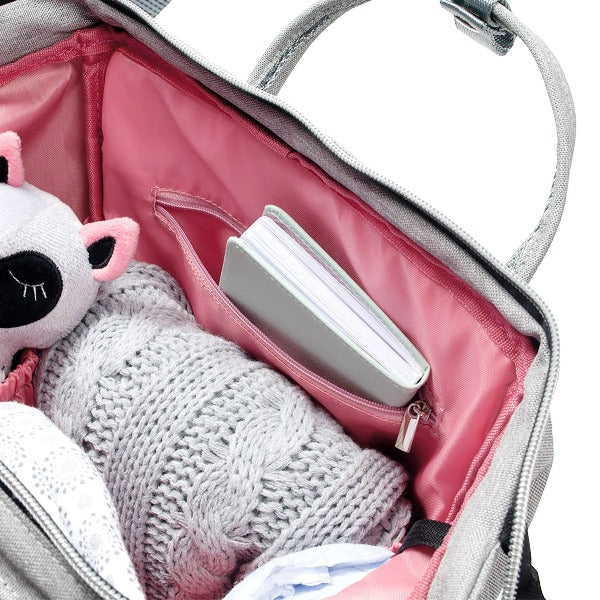 Canpol Babies Rucsac MUM cu clips pentru cărucior 50/103_grey
