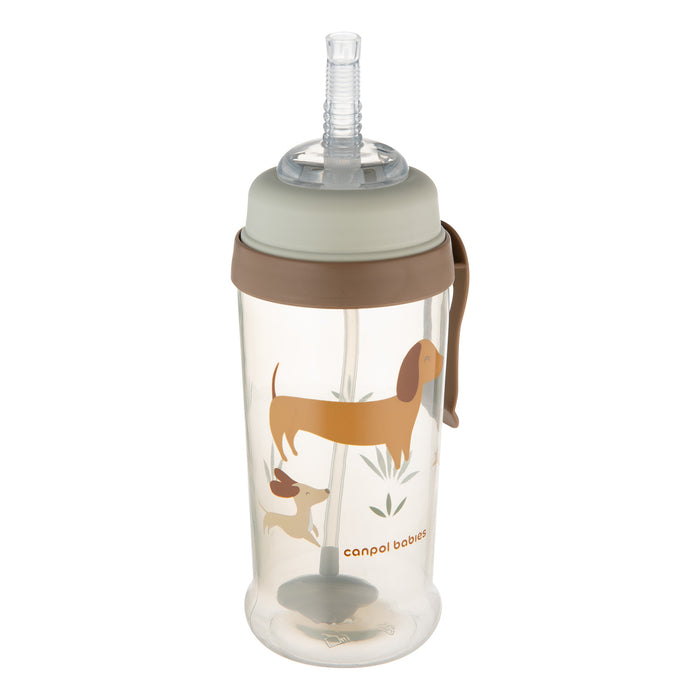 Cana Sport Anti Varsare cu Pai 350ml Caine 56/510_bro, Canpol babies