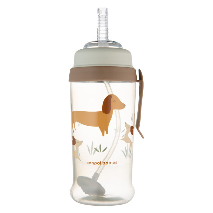 Cana Sport Anti Varsare cu Pai 350ml Caine 56/510_bro, Canpol babies