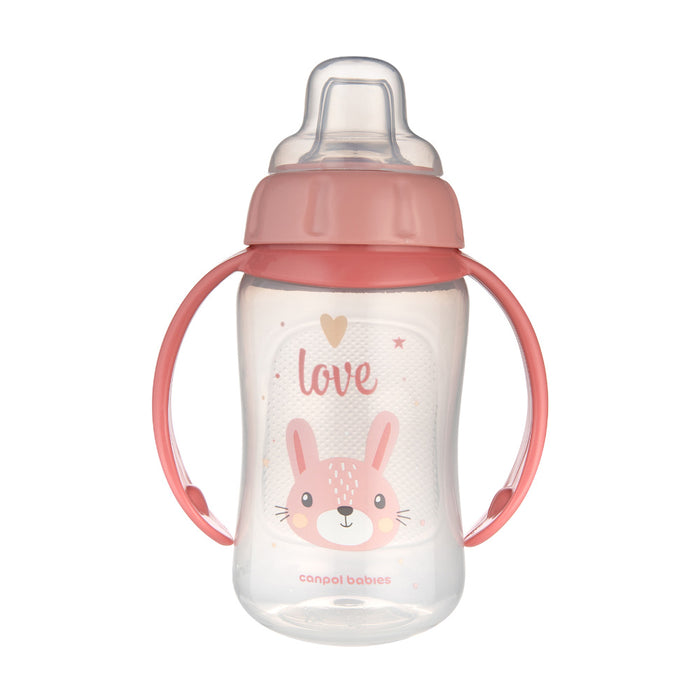 Canpol Babies Cana Antrenament Silicon 320 ml Cute Animals-Cat 56/512_pin2