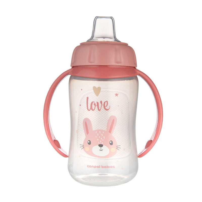 Canpol Babies Cana Antrenament Silicon 320 ml Cute Animals-Cat 56/512_pin2