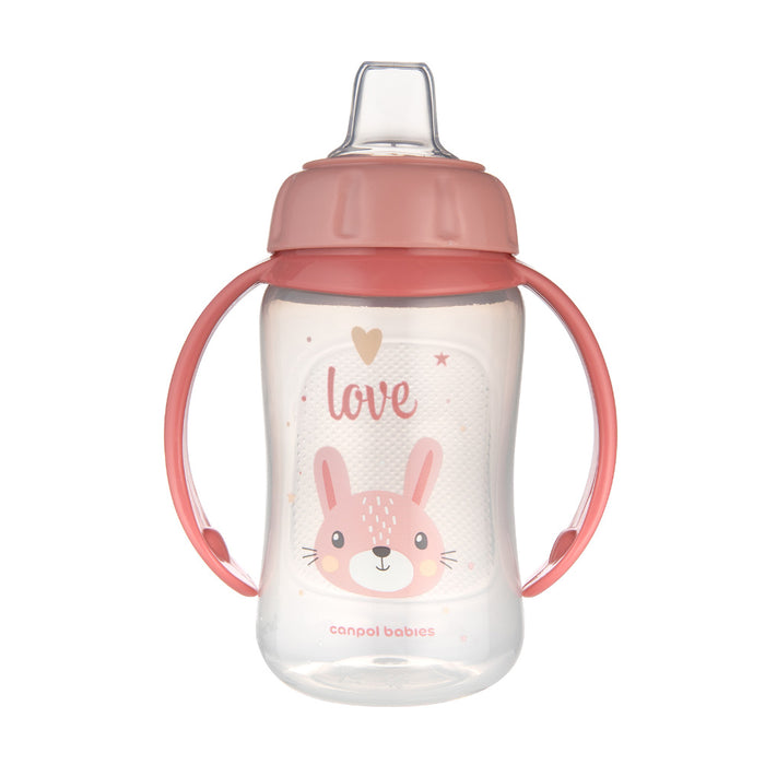Canpol Babies Cana Antrenament Silicon 320 ml Cute Animals-Cat 56/512_pin2