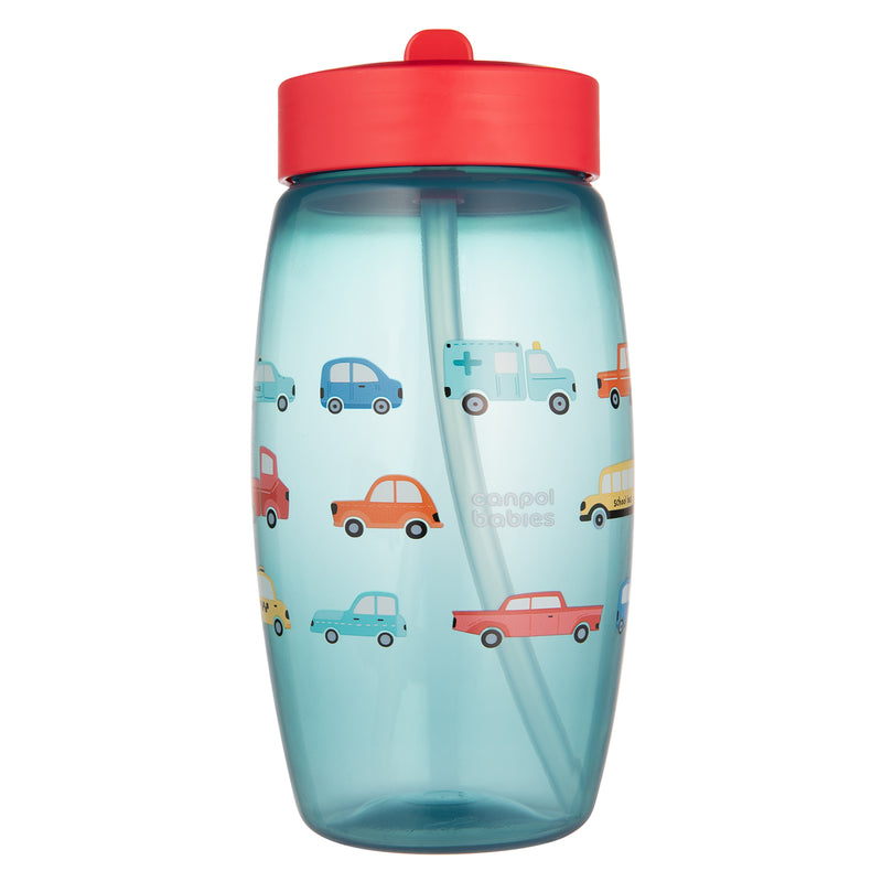 Cana cu Pai Pliabila, 400ML Masina 56/618_blu, Canpol babies