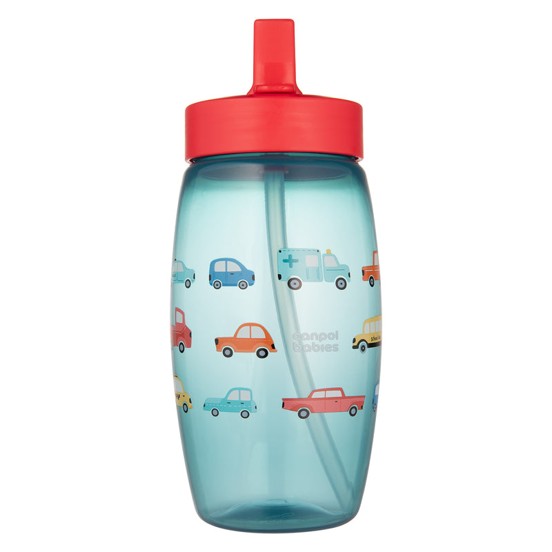 Cana cu Pai Pliabila, 400ML Masina 56/618_blu, Canpol babies