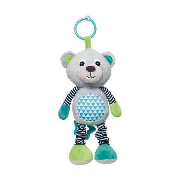 Canpol babies Jucarie Muzicala pentru Carucior/Patut 0+ luni, Ursulet, 68/053_grey