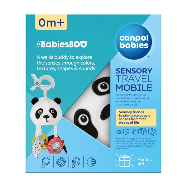Canpol babies Jucarie senzoriala-mobila pentru bebeluși cu cleste BabiesBoo 68/091