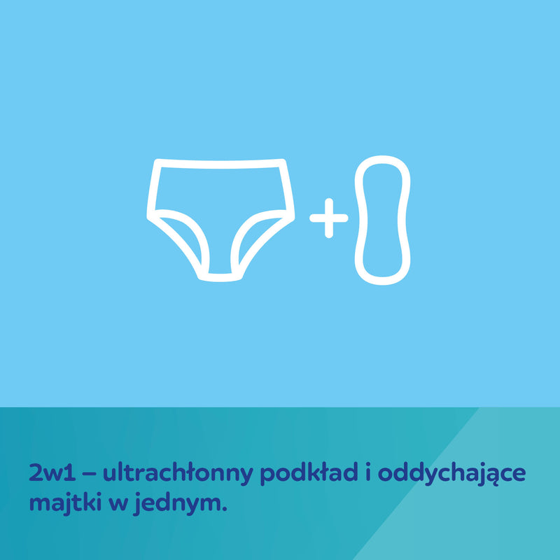 Chiloți postpartum de unică folosință,ultra-absorbanți, cu absorbant, (2 in 1) L/XL, 5 buc, 78/012, Canpol babies