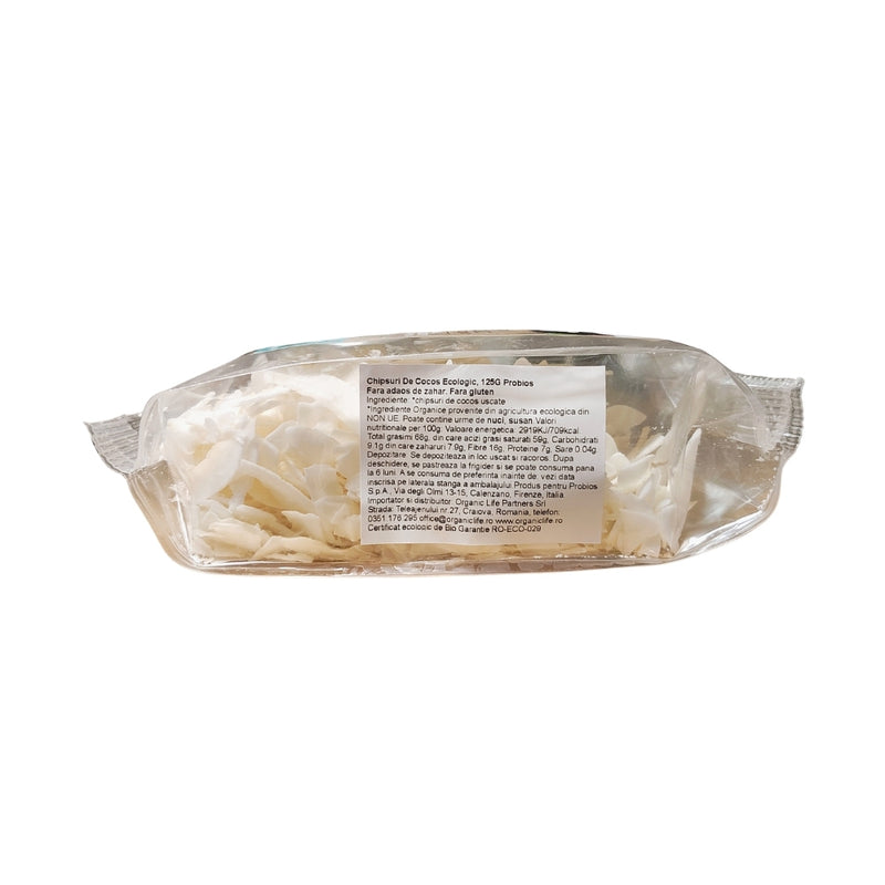 Probios BIO Chipsuri de cocos, Fără gluten 125G