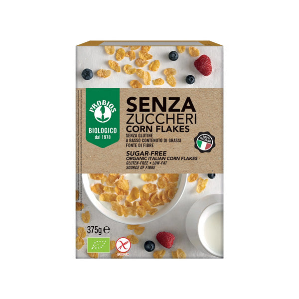 Corn Flakes, Fara Gluten, Fara Zahar 375g, Eco