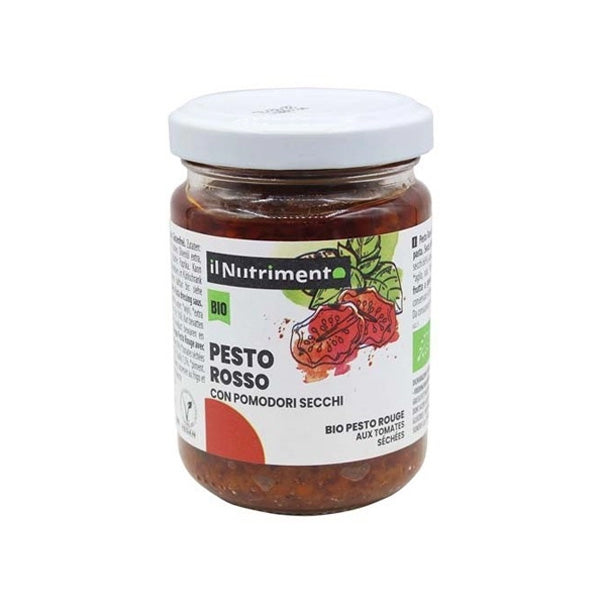 Pesto Rosu Cu Roșii Uscate, 130g, Eco