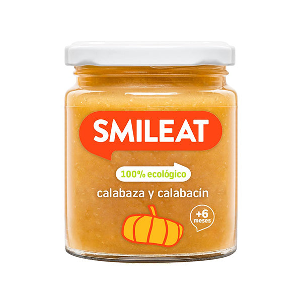 Smileat Piure de legume cu dovleac, dovlecel si ulei masline 230 g, +6 luni, Eco