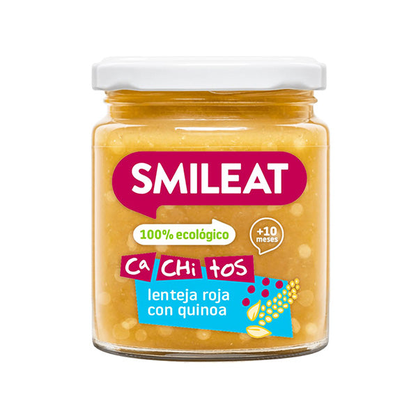 Smileat Mancare din linte si quinoa 230g, +10 luni, Eco