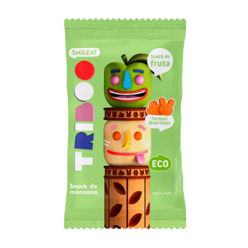 Smileat Gustare(snack) din mere Triboo 25g, Eco