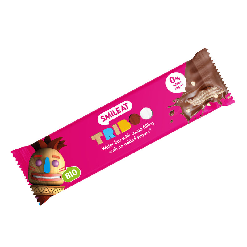 Smileat Napolitana invelita in ciocolata Triboo, 40g Eco