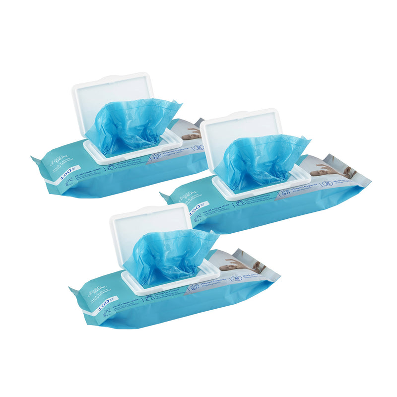 Saci parfumați scutece uzate – pachet economic 3 x 100 buc (300 buc)