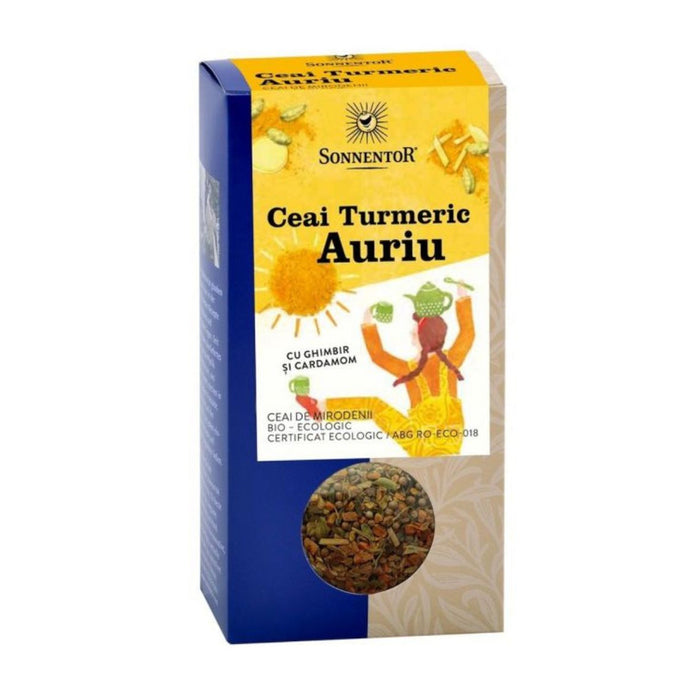 Sonnentor Ceai Turmeric Auriu 120 g Eco