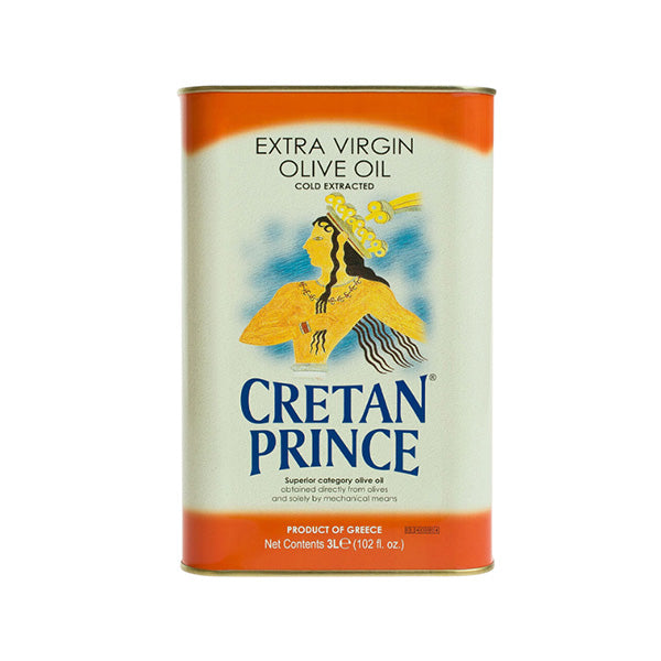 CRETAOIL Ulei de măsline extra virgin Printul Cretan 3L, cutie metal