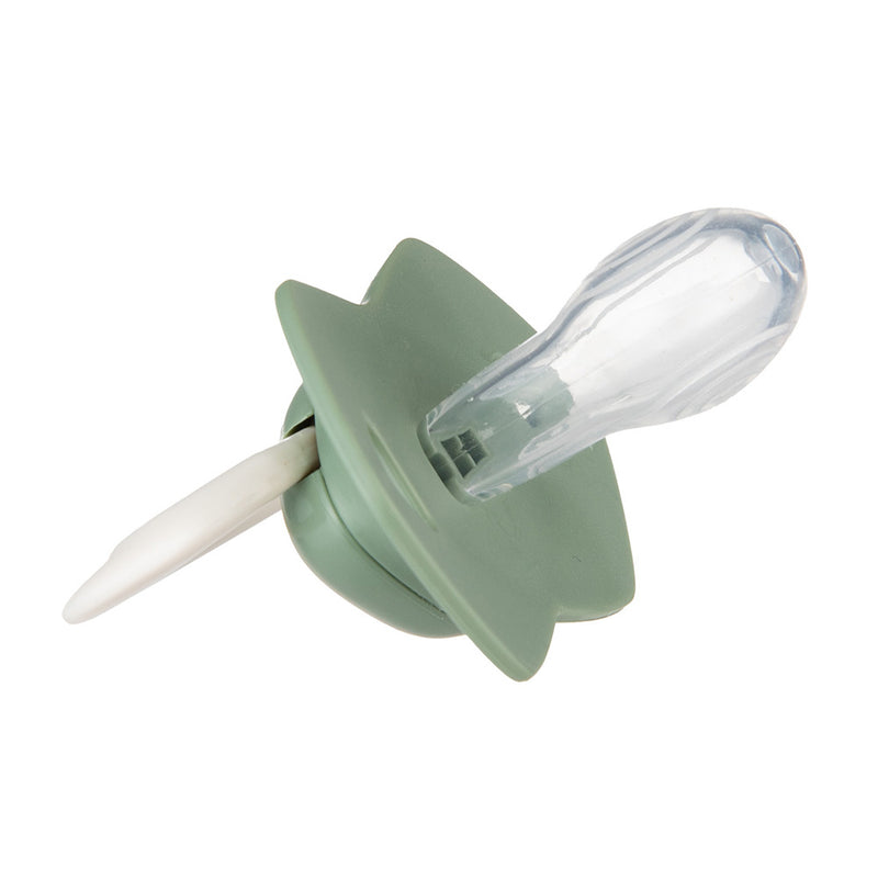 Canpol Babies Suzeta simetrica din silicon +18m Goose 2 Pcs 22/669
