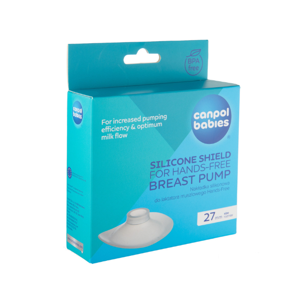 Canpol babies Palnie pentru pompa de san Hands Free cu margine elastica 27mm 20/102