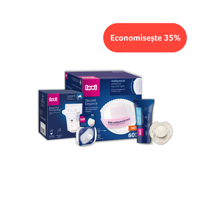 Pachetul „Start în Alăptare” de la LOVI