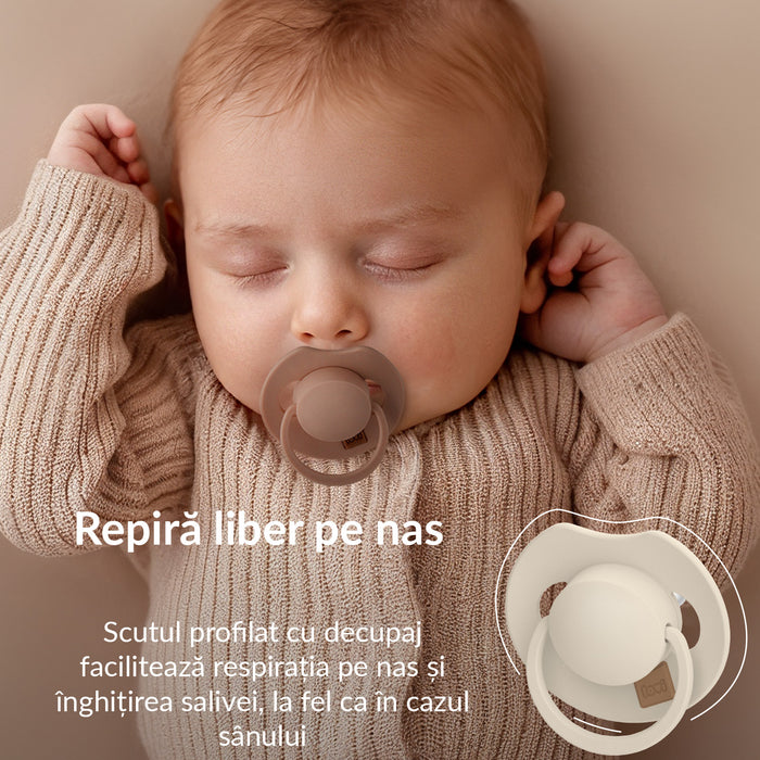 Suzeta silicon Dynamic PRIME Baby Blue/Blue, 6-18M 2 buc - 34/418, LOVI