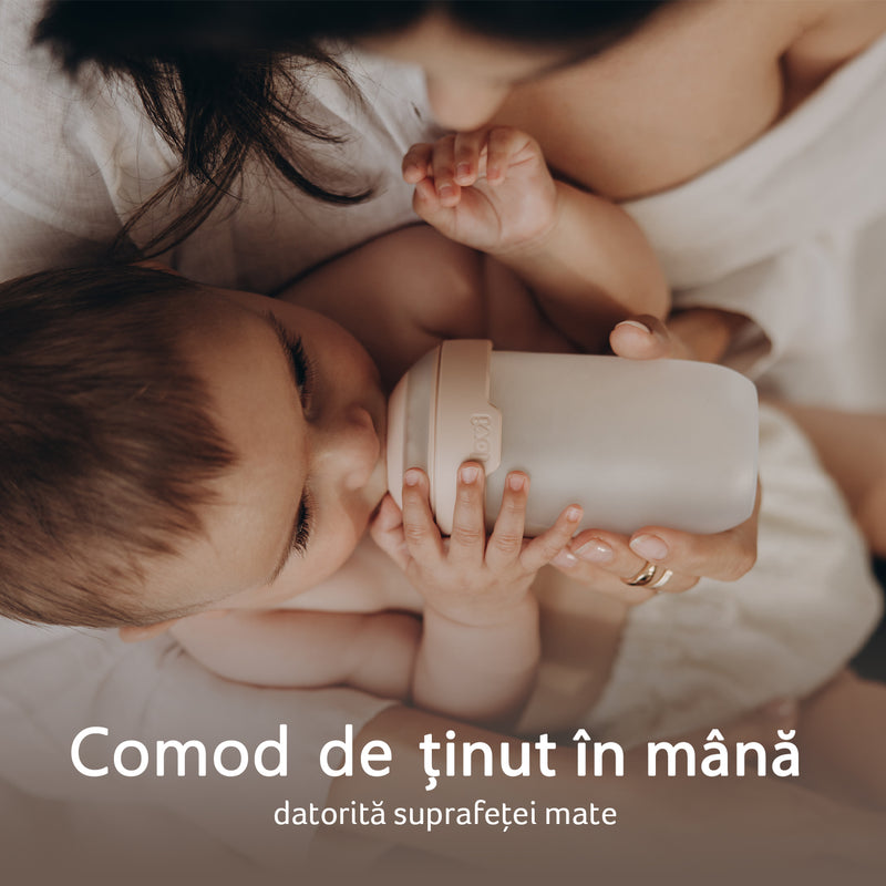 Biberon Mammafeel cu tetina anti-colic 150 ml 21/595, LOVI