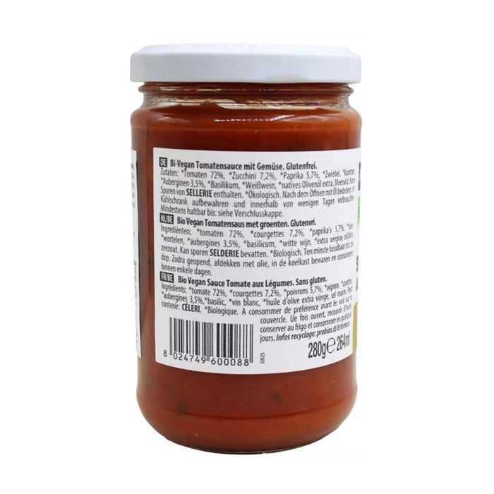 Sos de Rosii de Legume, Il Nutrimento 280g, Eco