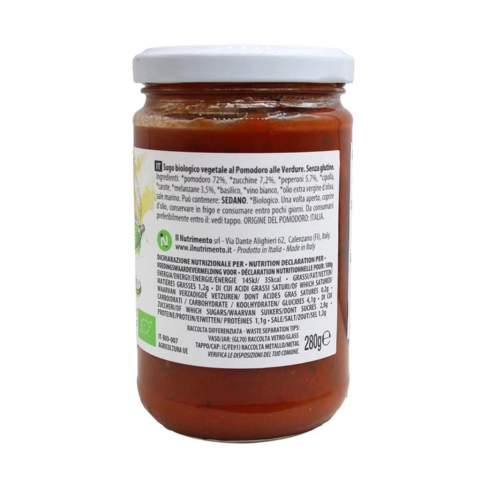 Sos de Rosii de Legume, Il Nutrimento 280g, Eco