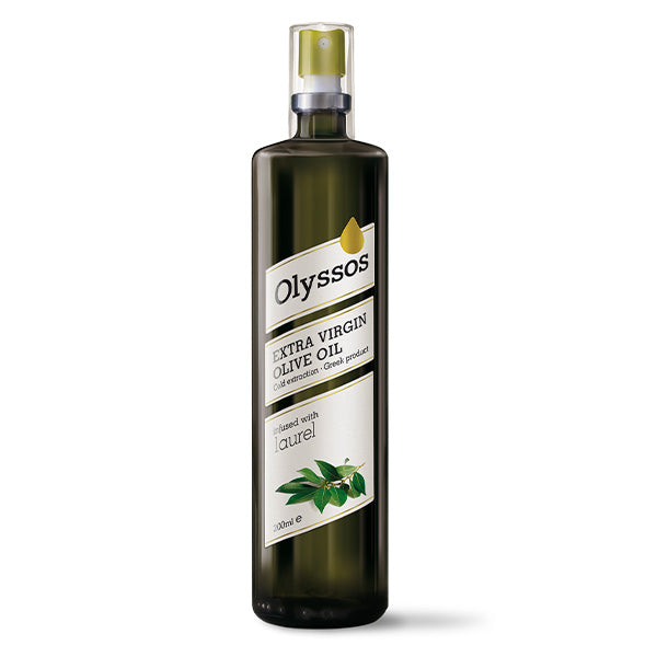 CRETAOIL Ulei de masline extra virgin Olyssos aromatizat cu dafin 200 ml, spray