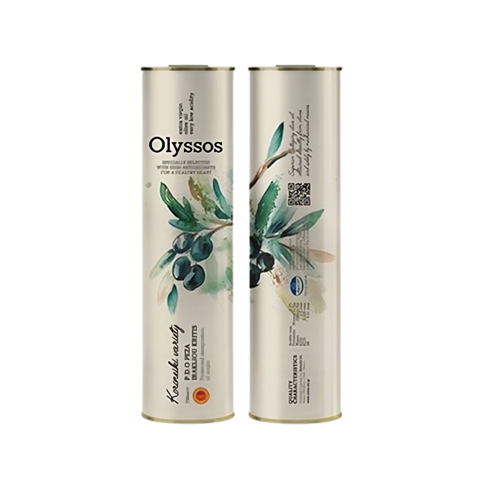 CRETAOIL Ulei de măsline extra virgin OLYSSOS 750ML, cutie metal